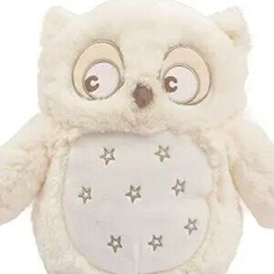 Linzy Toys, 12" SOFT DREAMS OWL W/LULLABY & NIGHT LIGHT,Polyester
